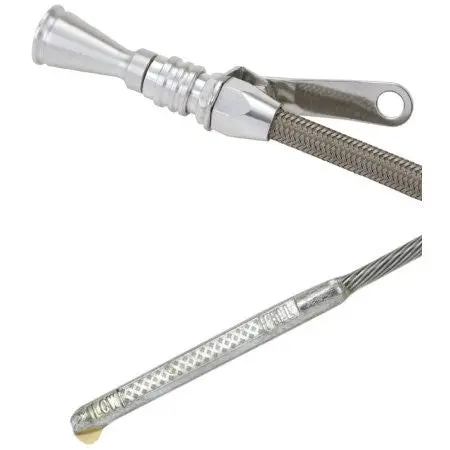 K128lo<Br>Lokar Polished Aluminum Dipstick 1