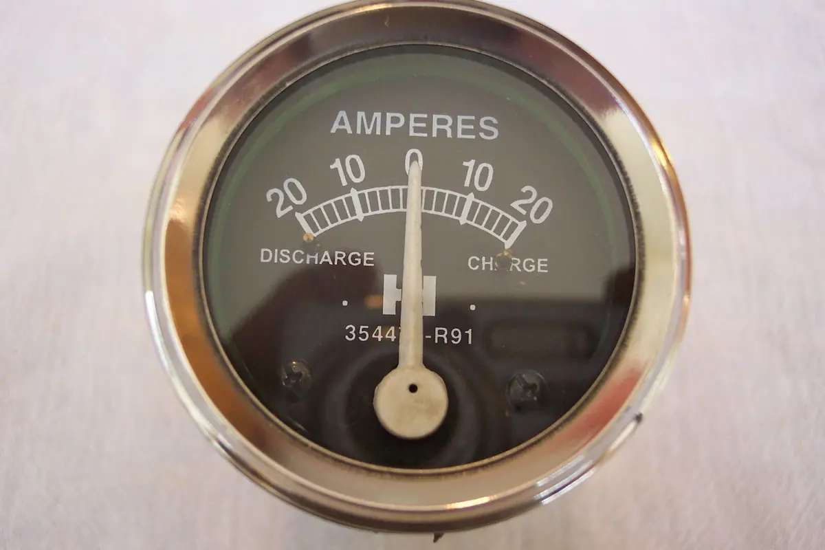 Oil Pressure / Amp Gauge Set For Farmall Cub 1948 - 1954 2