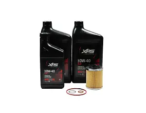 Can Am Synthetic Oil Change Kit For Rotax 500 Cc Or More V-Twin Engine 1