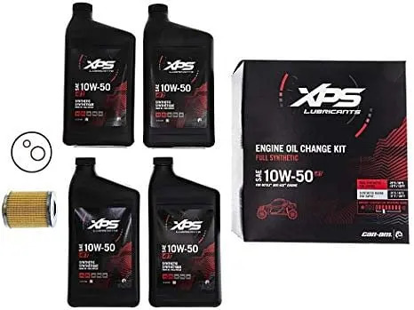 Can Am Maverick X3 Synthetic Maintenance And Oil Change Kit 10W50 1