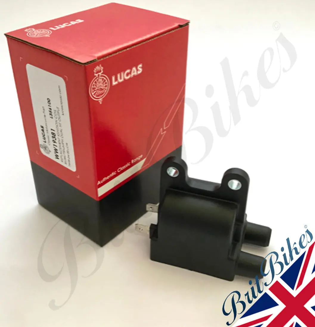 Genuine Lucas Dual 12V Ignition Coil Hinckley Triumph Bonneville T100 Thruxton 1