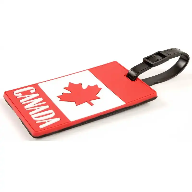 Canada Flag Luggage Tag 1