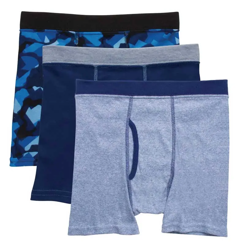 Hanes Boys 3 Pack Boxer Briefs 3
