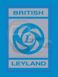 Mgb British Leyland Valve Cover Decal 72-80 1