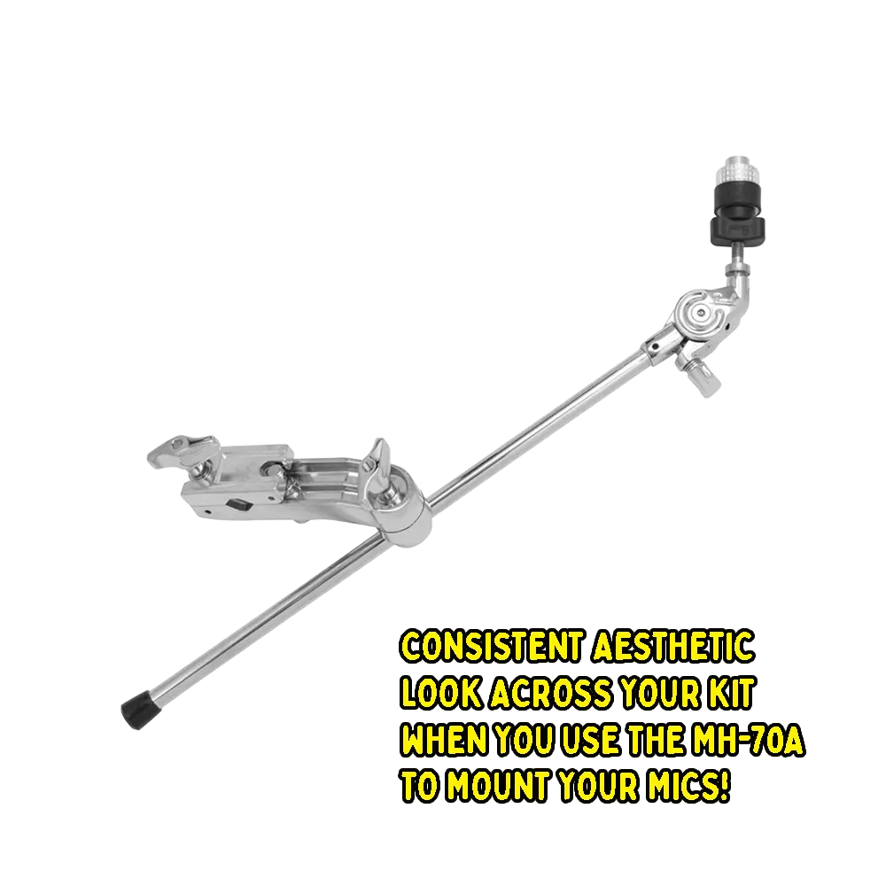 Pearl Uni-Lock Boom Microphone Holder W/Mount Mh-70A 1