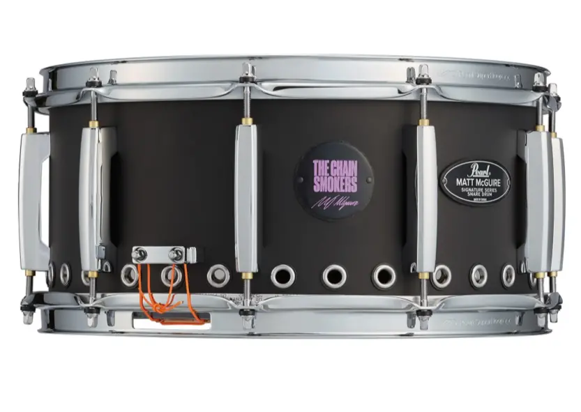 Pearl Matt Mcguire Signature Tour Edition Snare Drum 14"X6.5" Mm1465s/C 2
