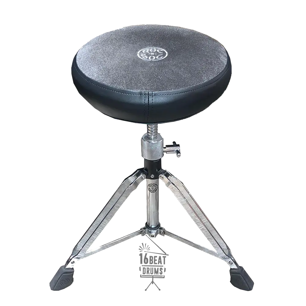 Roc N Soc (Ms-R) Premium Round Seat W Manual Spindle (Standard Height 18" To 24") 5