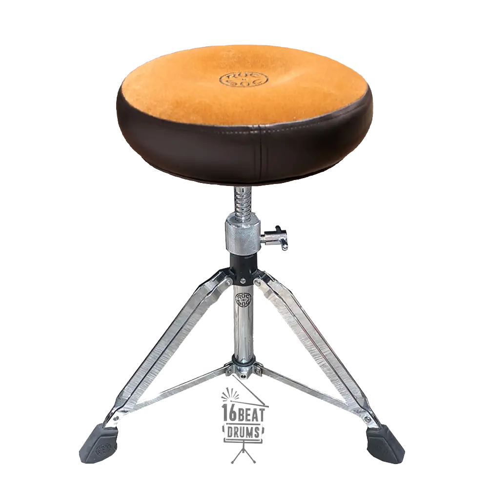 Roc N Soc (Ms-R) Premium Round Seat W Manual Spindle (Standard Height 18" To 24") 6