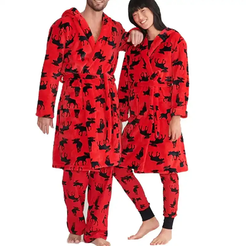 Cozy Adult Fleece Robe 1