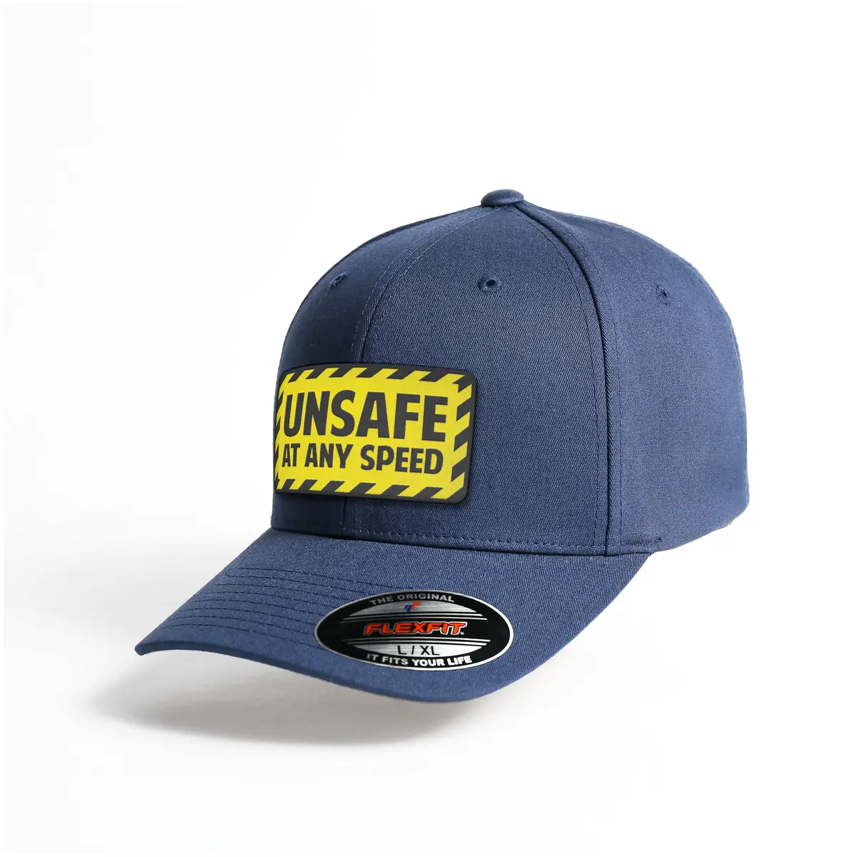Rugged Suede Patch Flat-Bill Cap - Image 3