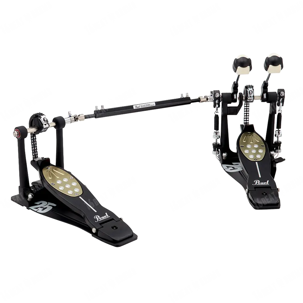 Pearl 25Th Anniversary Eliminator Redline Double Bass Drum Pedal Black P-2052C/B Limited Edition 1