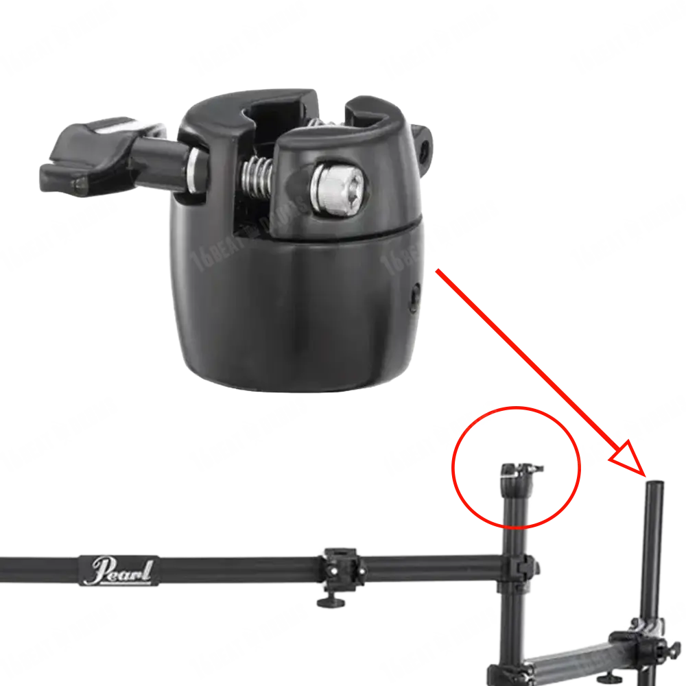 Pearl Icon Expandable Pipe Clamp (Black) Pcl-100/B 1