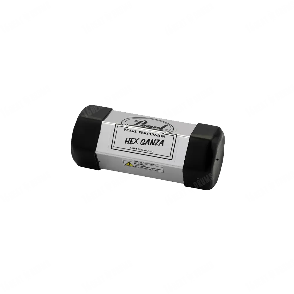 Pearl Aluminum Hex Ganzas 4" Pga-30 1