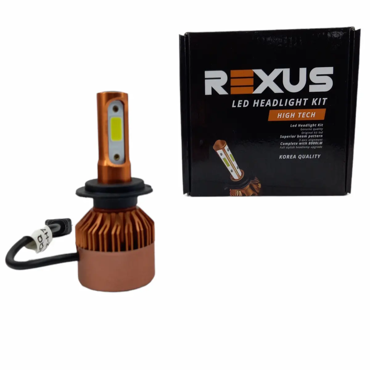 Hid Led Headlight 40W H7 White 1