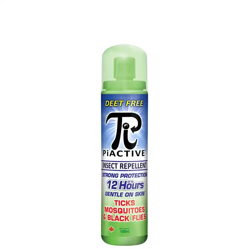 Piactive (Deet-Free) Travel Sized Insect Repellent 1