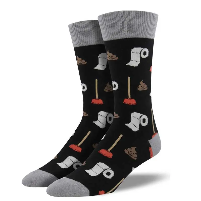 Potty Party Men's Printed Socks 1