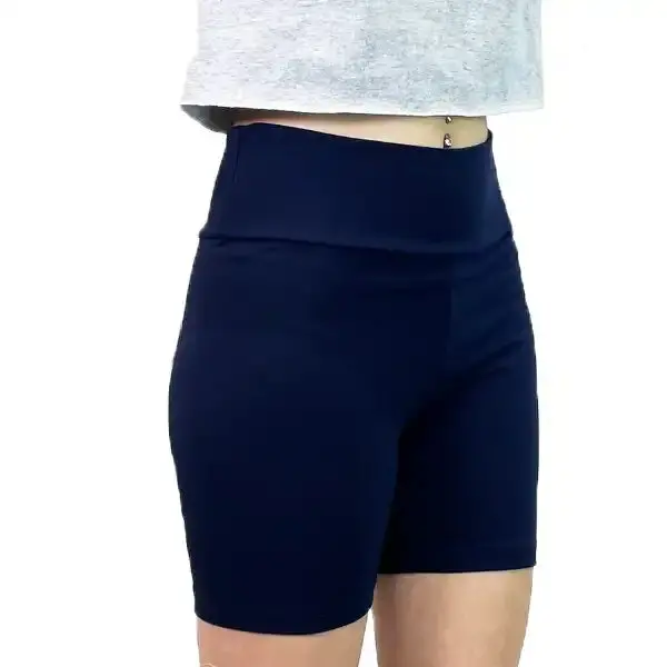 Women's High Waist Prep Short 2