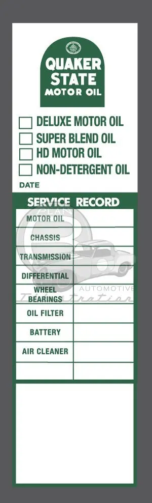 Quaker State Service 1