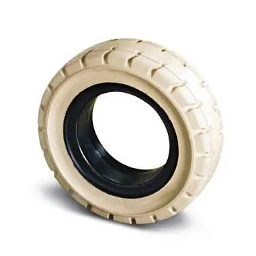 Solid Resilient Forklift Tires 7.00X15 - 6" Rim Width-(700156) 2