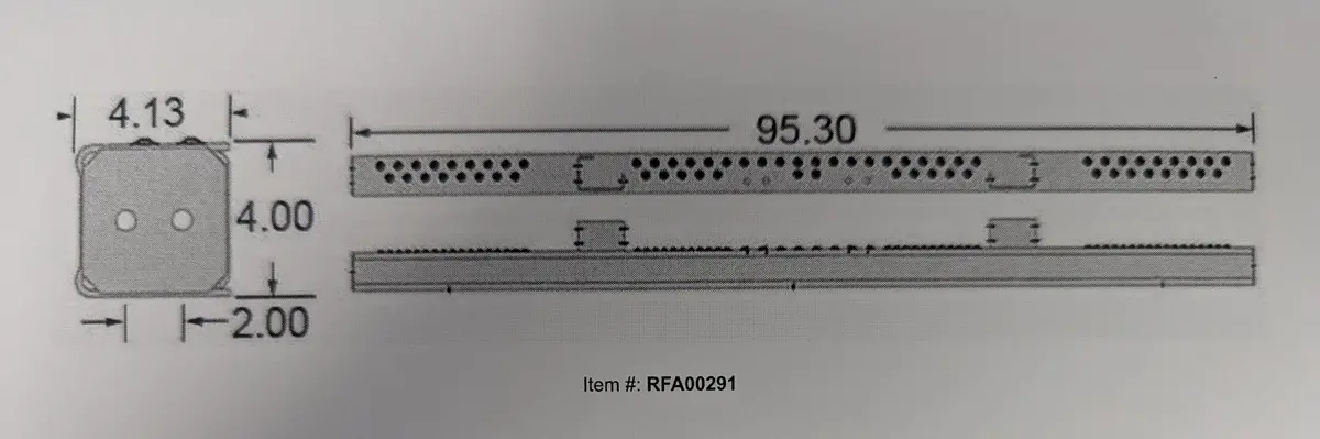 Rfa00291 Bumper Tube 1