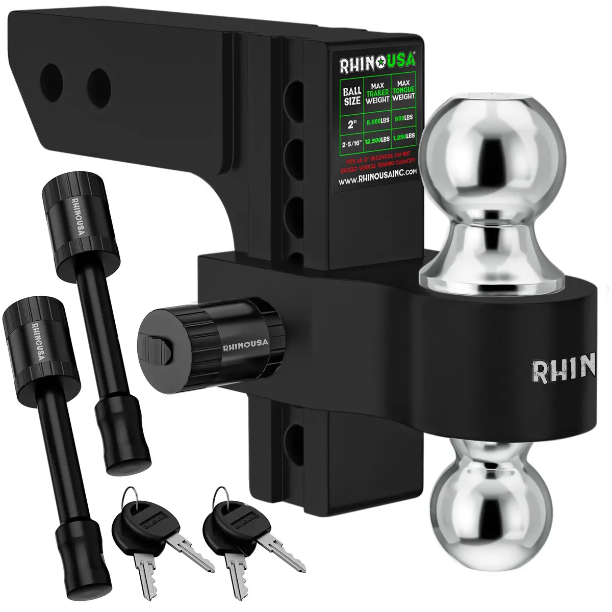 Adjustable Drop Hitch (2" Receivers) 1