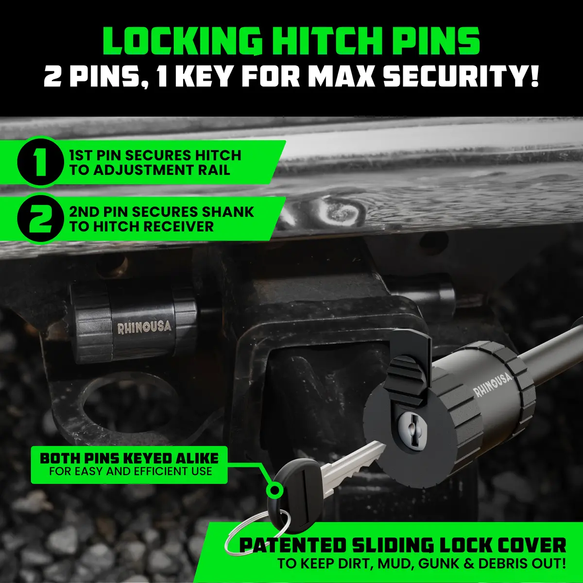 Adjustable Drop Hitch (2.5" Receivers) 6