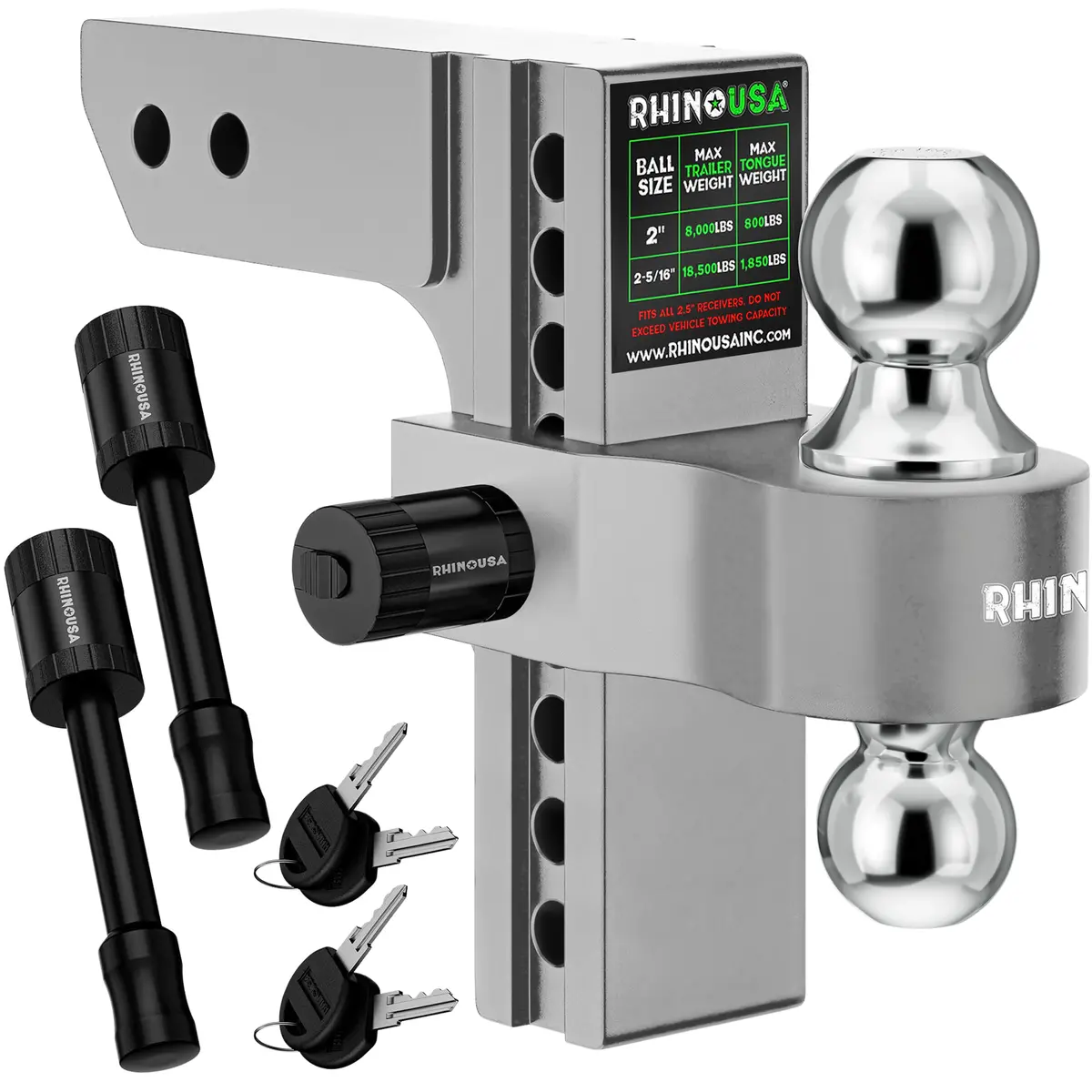 Adjustable Drop Hitch (2.5" Receivers) 5