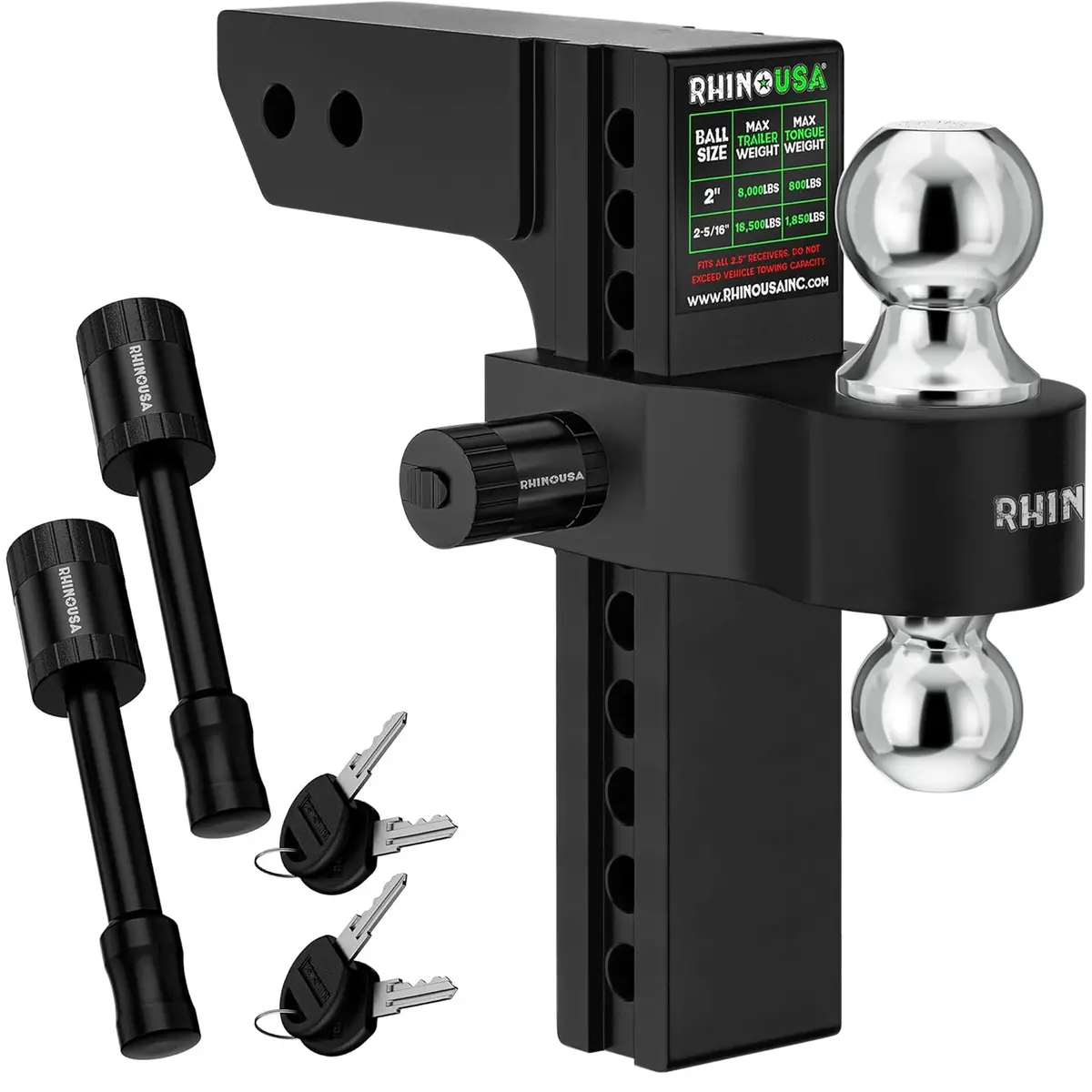 Adjustable Drop Hitch (2.5" Receivers) 3