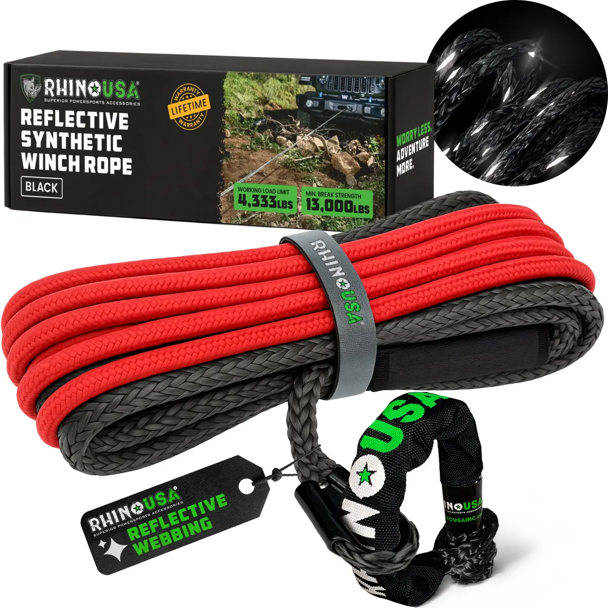 Synthetic Winch Rope 1