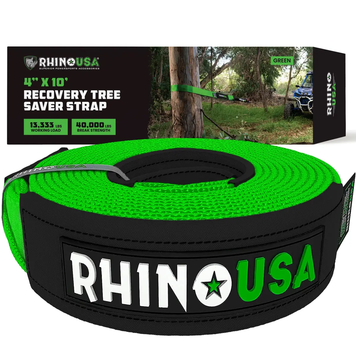 4" X 10' Recovery Tree Saver Strap 2