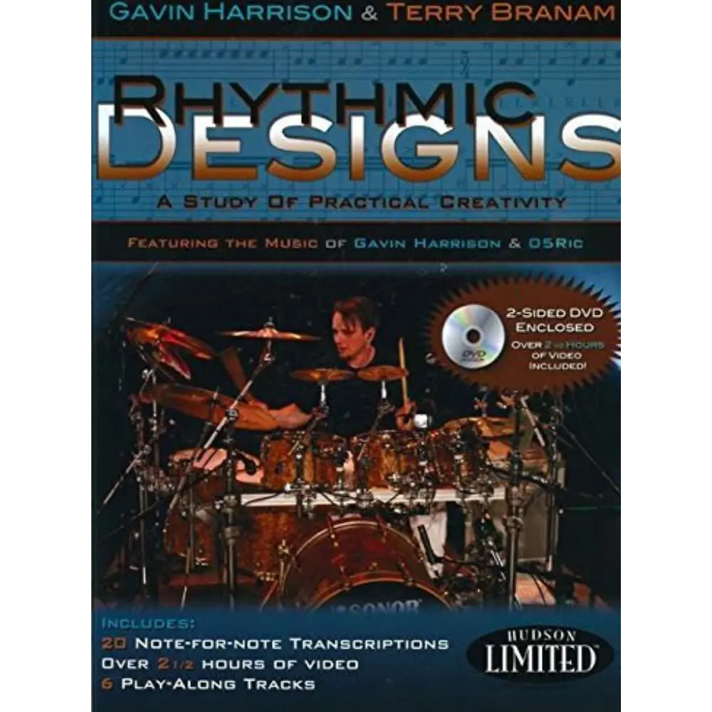 Rhythmic Designs Gavin Harrison & Terry Branam By Hudson Music 1
