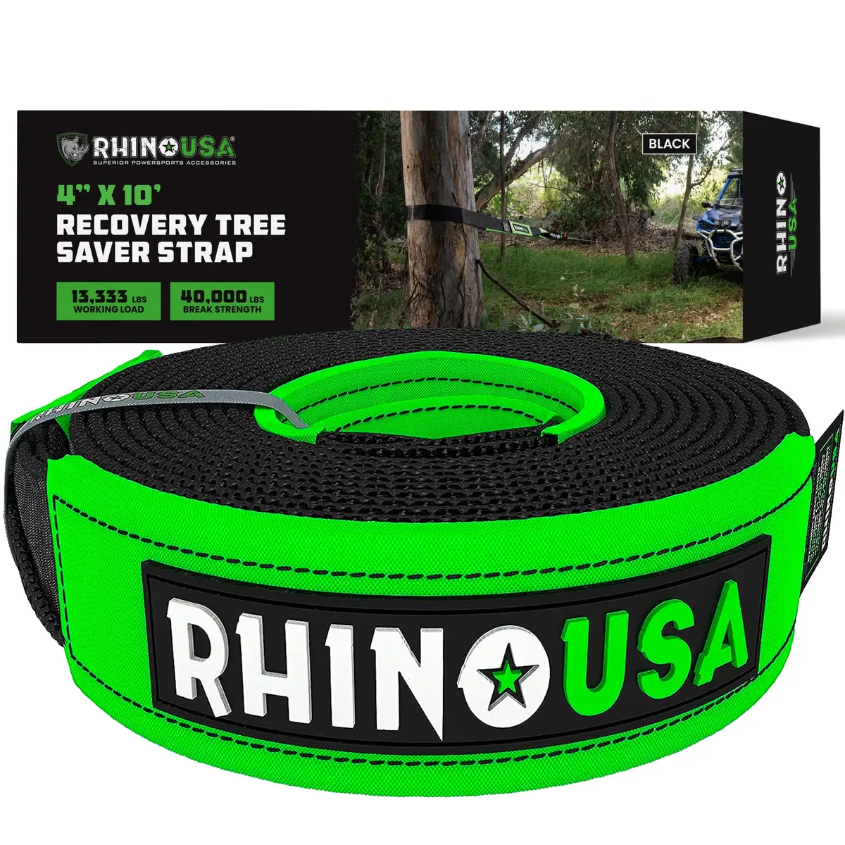 4" X 10' Recovery Tree Saver Strap 1