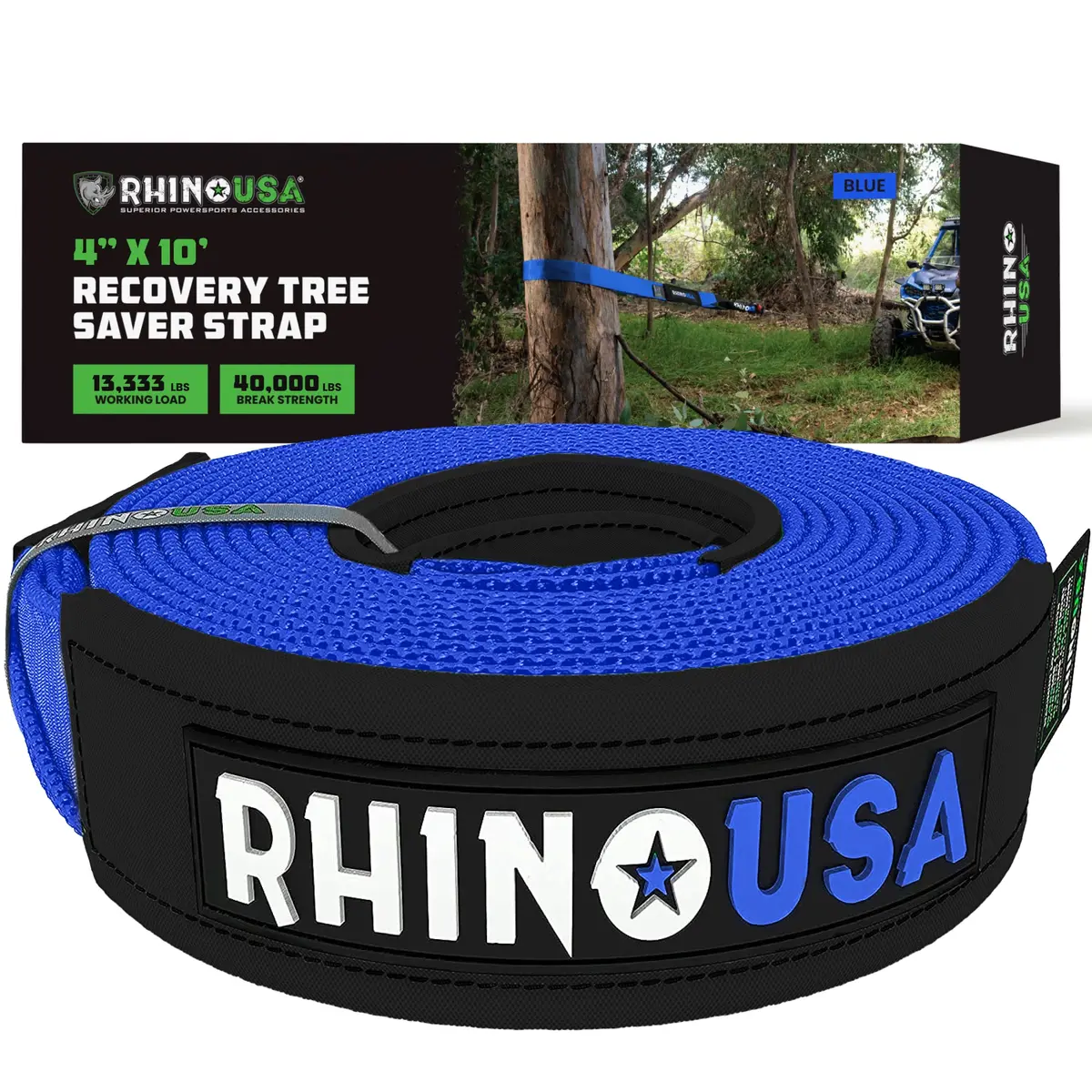 4" X 10' Recovery Tree Saver Strap 3