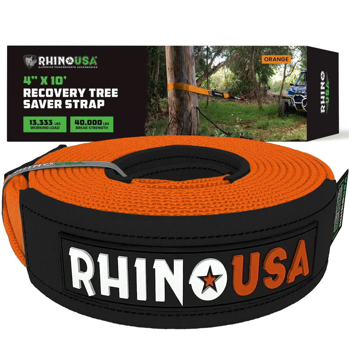 4" X 10' Recovery Tree Saver Strap 4