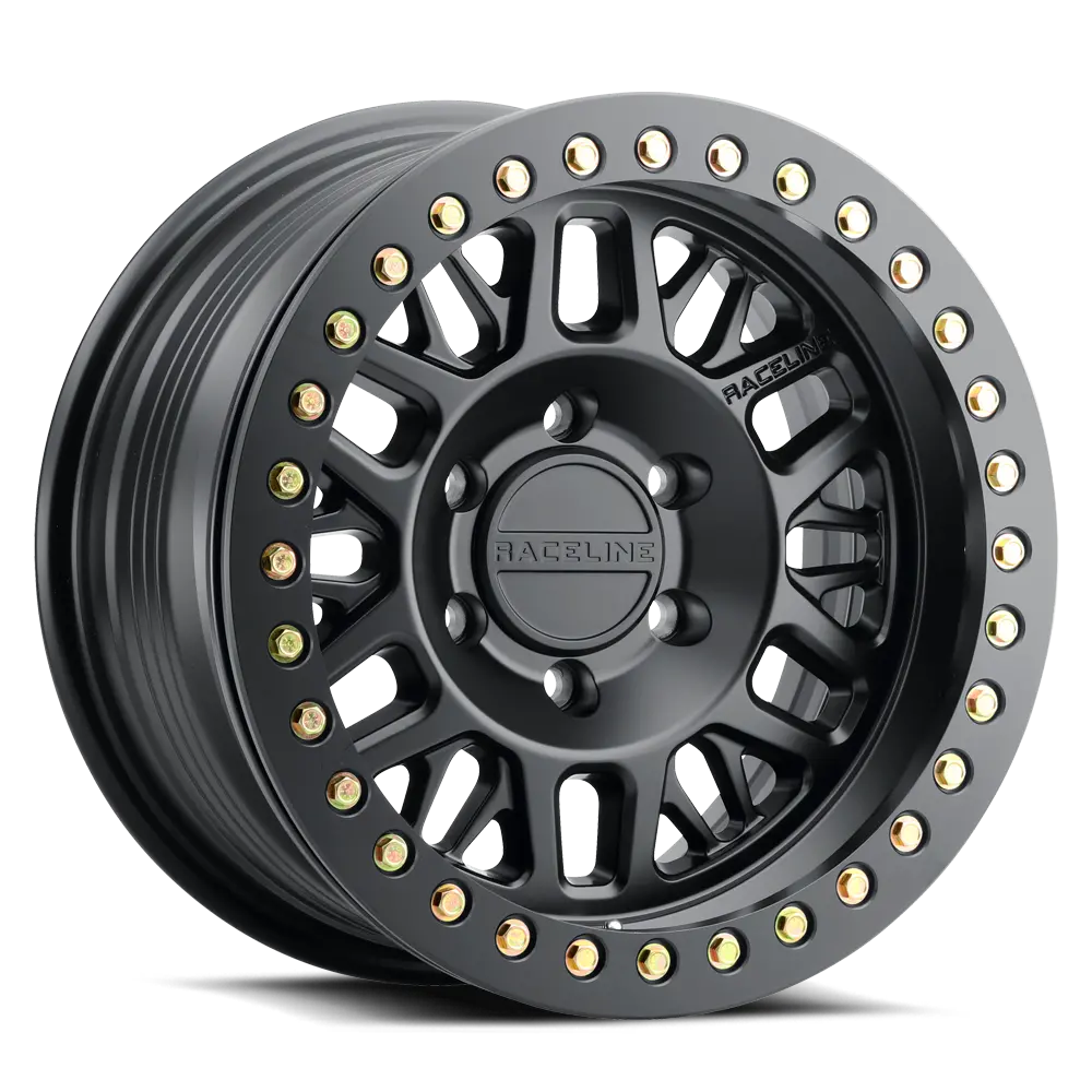 Rt951b Ryno Cast Beadlock - Satin Black W/Black Beadlock Ring 4