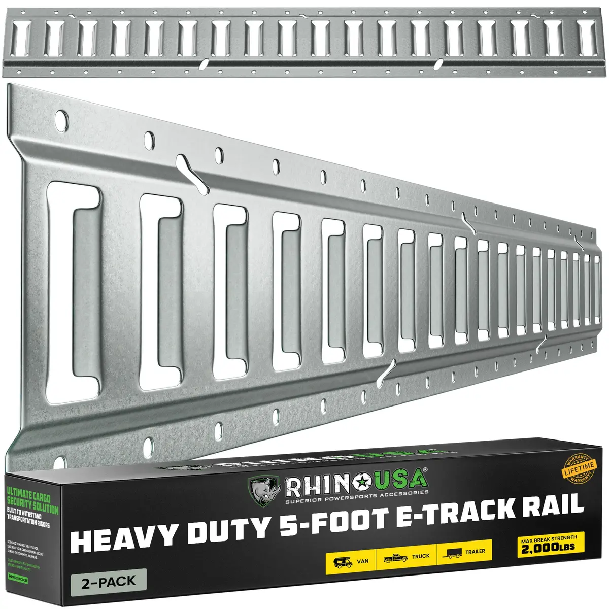 5Ft E-Track Tie-Down Rails 4