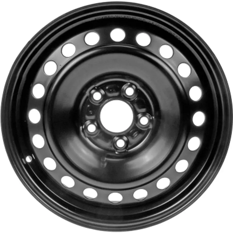New 16" 2013-2020 Ford Fusion Black Replacement Steel Wheel - 3956 1