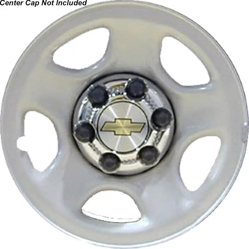 16" 1999-2006 Chevrolet Silverado 1500 Reconditioned Oem Silver Steel Wheel - 9595393 1