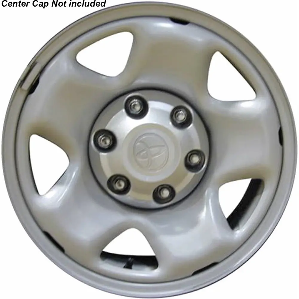 16" 2005-2022 Toyota Tacoma 6 Lug Reconditioned Oem Silver Steel Wheel - 42601Ad040, 42601Ad041 1