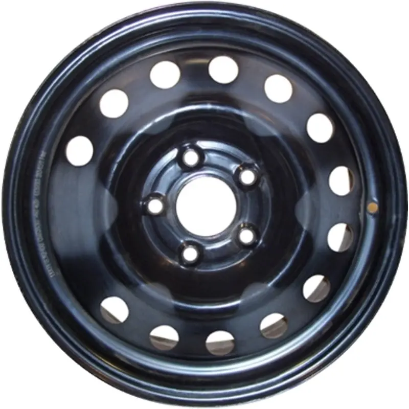 New 16" 16X6.5" 2006-2010 Kia Optima Replacement Black Steel Wheel - 74597 1