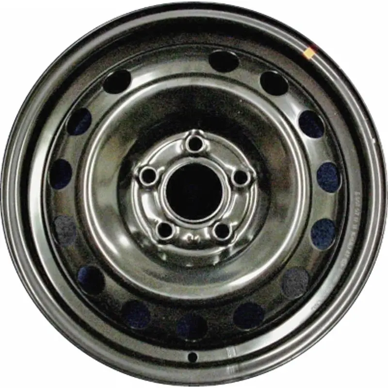 New 16" 16X6.5" 2014-2019 Kia Soul Replacement Black Steel Wheel - 74695 1