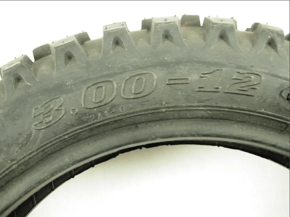 3.00-12 Dirt Bike Rear Tire 1
