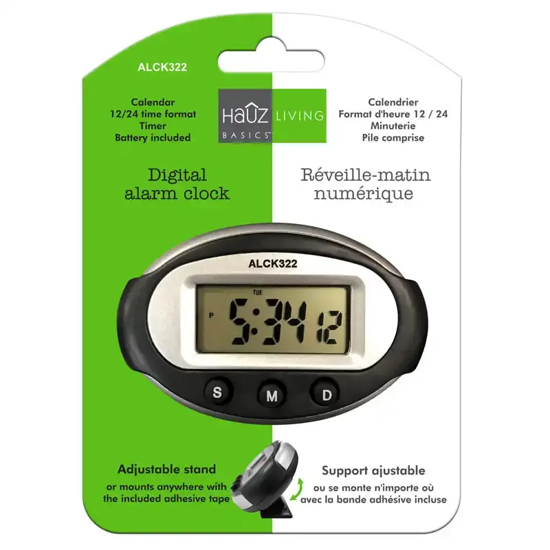 Digital Travel Alarm Clock 2