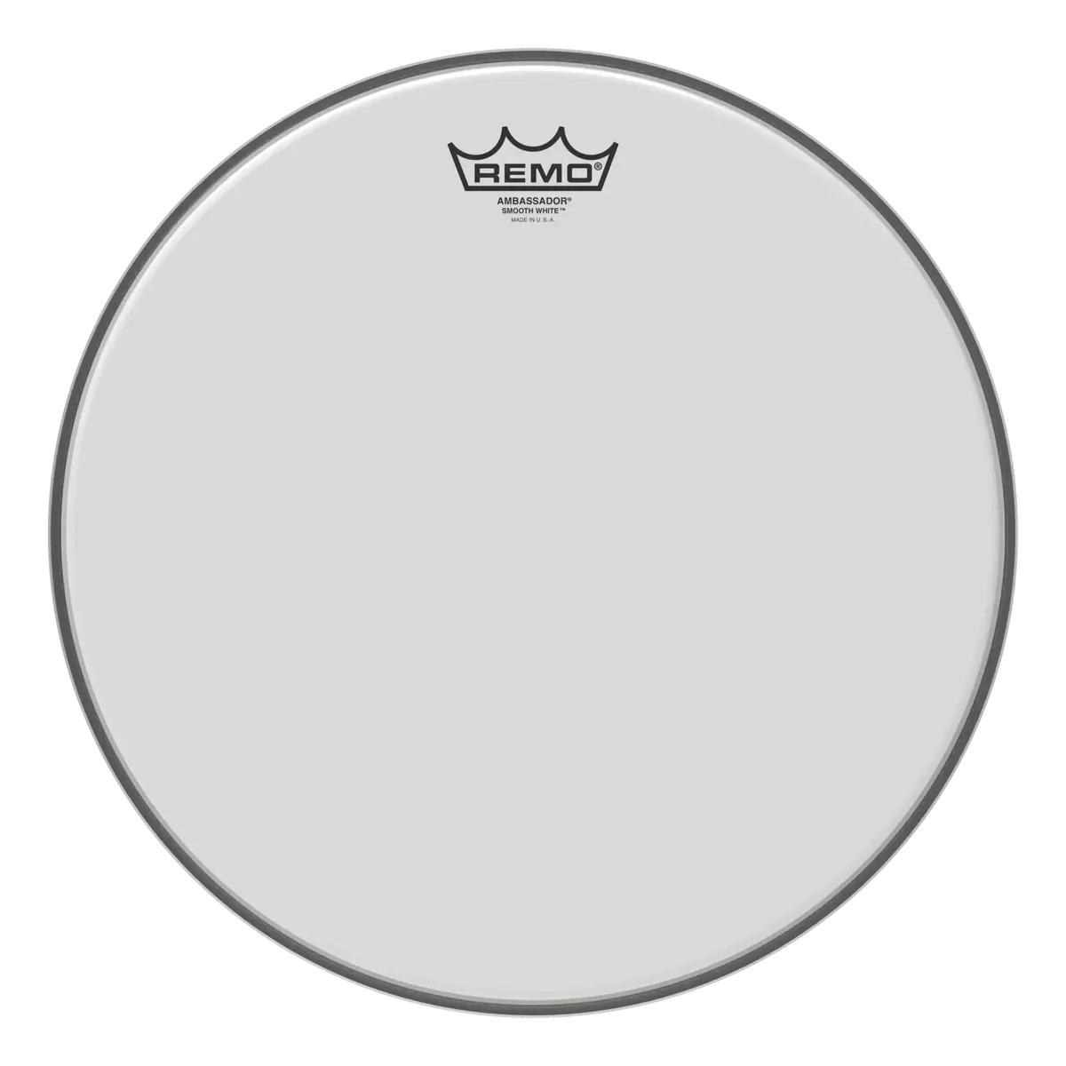 Remo Ambassador Smooth White Coated Drum Head Ba-02Xx-00 3