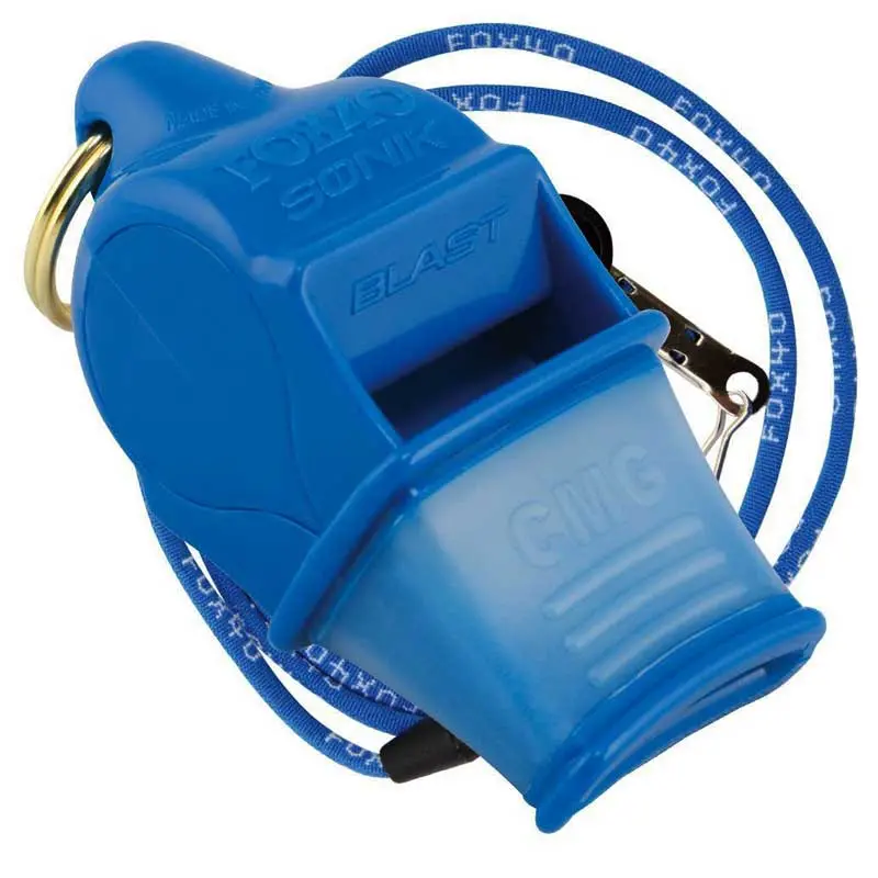 Fox 40 Sonik Blast Pealess Whistle W/ Lanyard 6