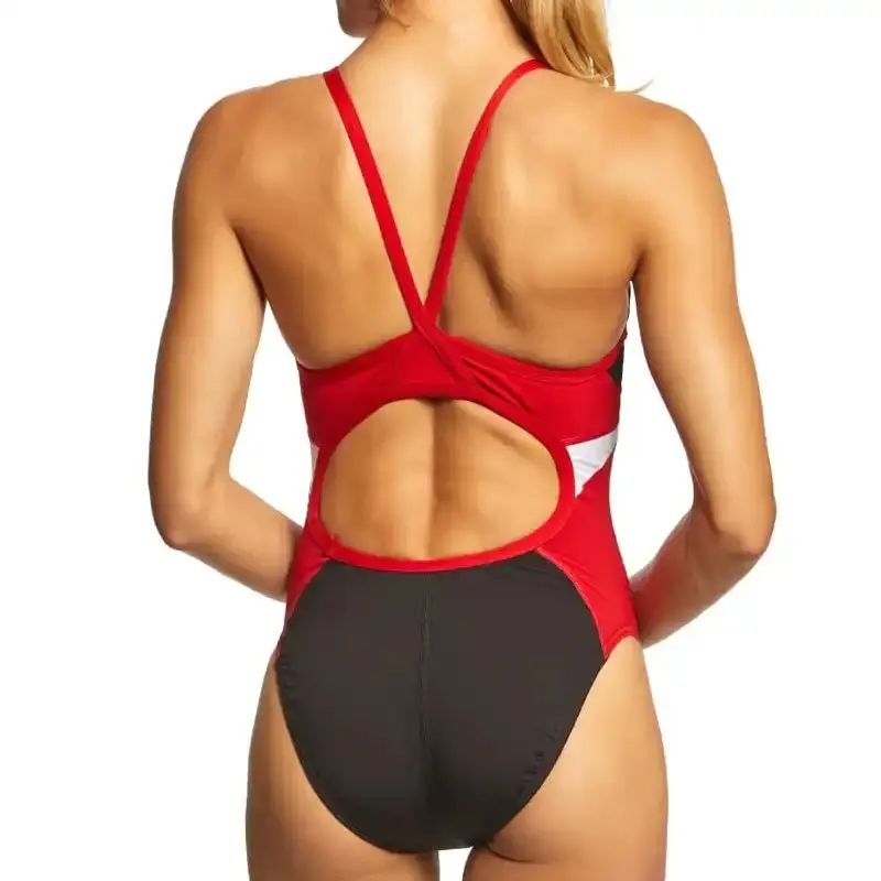 Speedo Women's Spark Splice Flyback Swimsuit 5