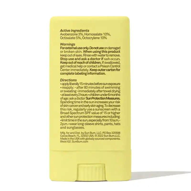 Sun Bum Kids Face Stick Spf 50 Sunscreen 2