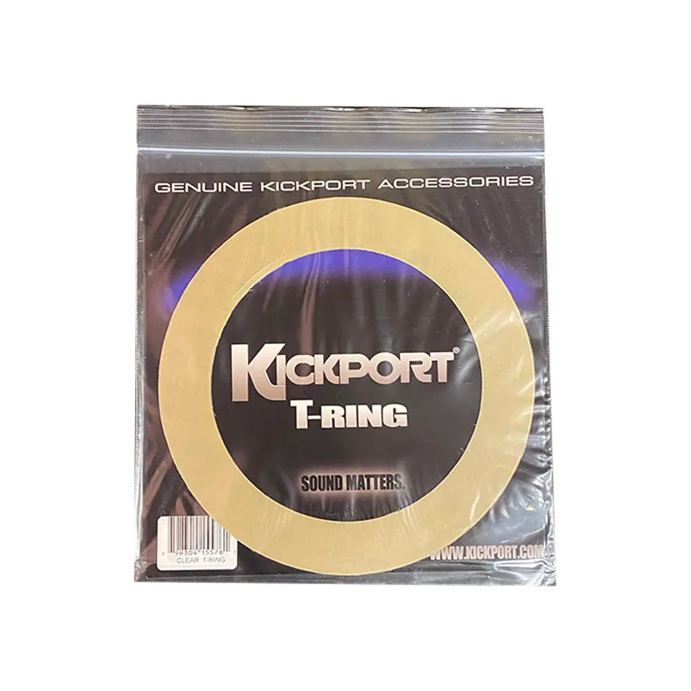 Kick Port Brand T Ring Clear 5" 1
