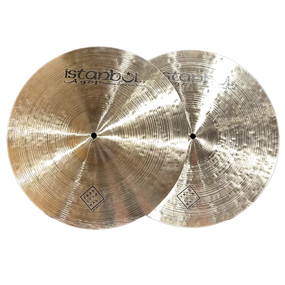 Istanbul Agop 16" Traditional Dark Hi-Hats 1