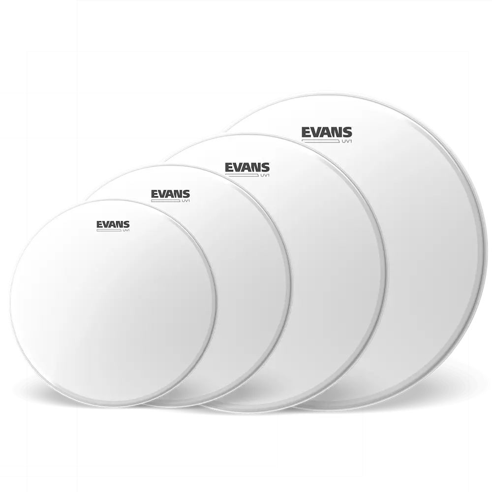 Evans Uv1 Rock Pack + 14" Uv1 Coated 1